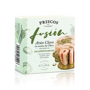 Atún Claro en aceite de Oliva con Jalapeños (52 gr escurridos) RO85